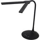 Schreibtischlampe alba ledtwin n schwarz