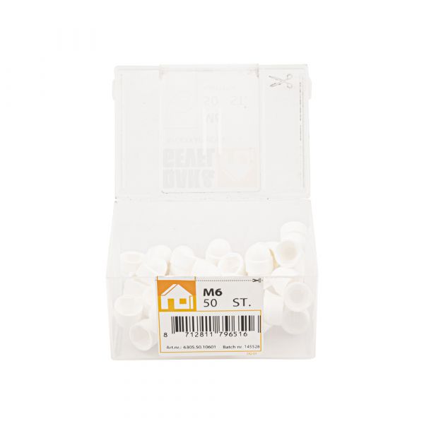 Decken Sie die Kapuze Moer M6 White Plastic Badewanne 50 PCs.
