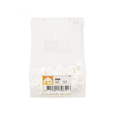 Decken Sie die Kapuze Moer M6 White Plastic Badewanne 50 PCs.
