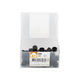 Decken Sie die Motorhaube Moer M6 Black Plastic Badewanne 50 PCs.