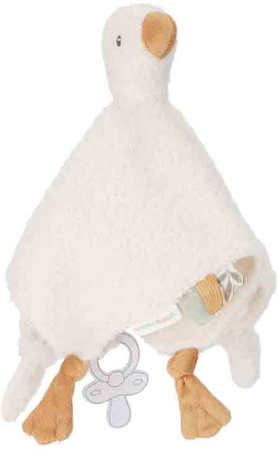 Little Dutch Newborn Naturals Kuscheltuch kleine Gans