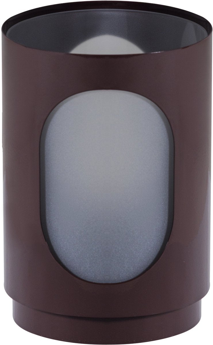 Woood Tavo-Laternen – Metallglas – braun – 2er-Set