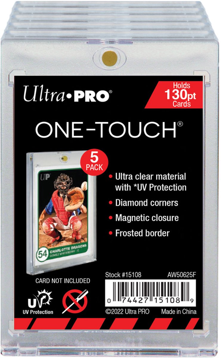 Ultrapro Ultra Pro – One-Touch 130pt UV-Magnethalter (5er-Set)