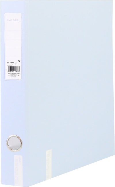 Ancor Ringbuch Prägung trocken A4 2r D-30mm blau