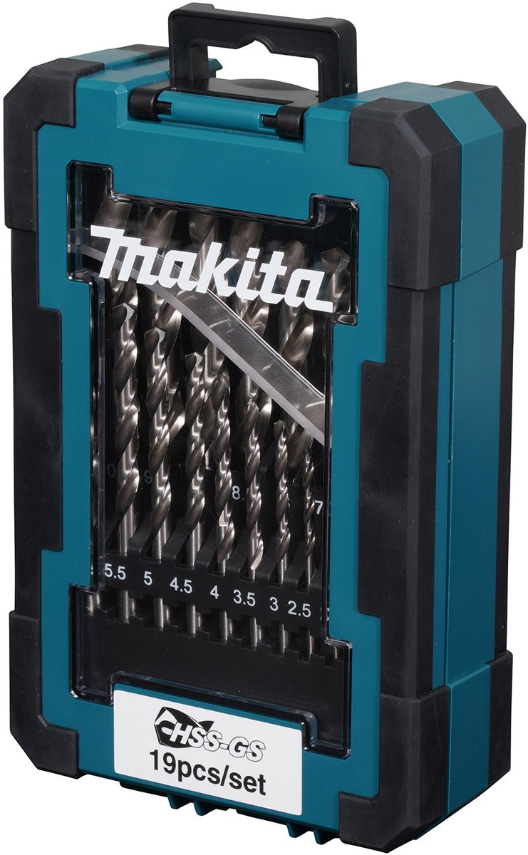 Makita Metallbohrer-Set HSS-GS 19-teilig – D-78352