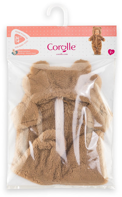 Corolle Wimpelkette, Braunbären-Einteiler – 36 cm