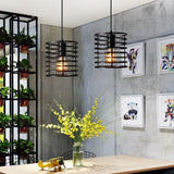 Homestyle Pro Homestyle MK014-B Industrial Hanging Lamp 16x19 cm Schwarzes Metall - afbeelding 3