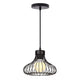 Homestyle Pro Homestyle MK013-B Industrial Hanging Lamp 23x20 cm Black Metal