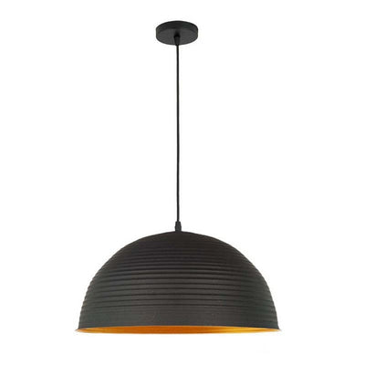 Homestyle Pro Homestyle MK101-GB Industrial Hanging Lamp 42x22 cm Schwarzes Gold Metall