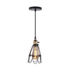 Homestyle Pro Homestyle MK006-B Industrial Hanging Lamp 19x23 cm Black Metal