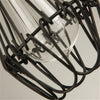 Homestyle Pro Homestyle MK006-B Industrial Hanging Lamp 19x23 cm Black Metal