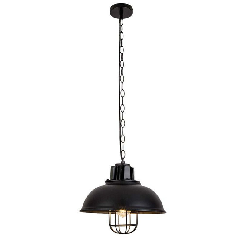 Homestyle Pro Homestyle MK107-BB Industrial Hanging Lamp 33x26 cm Schwarzes Metall