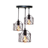 Homestyle Pro Homestyle MK019-B Industrial Hanging Lamps Black Metal