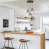 Homestyle Pro Homestyle MK019-B Industrial Hanging Lamps Black Metal