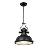 Homestyle Pro Homestyle MK102-WB Industrial Hanging Lamp 32x35 cm Schwarzes Weißes Metall
