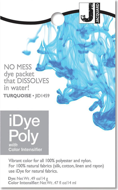 Jacquard Idye Poly 14 gr Türkis