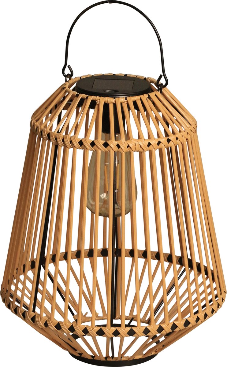 Luxform – Solar-Tischleuchte – Ibiza – LED – Hängelampe mit Griff – solarbetrieben – 33,5 cm hoch