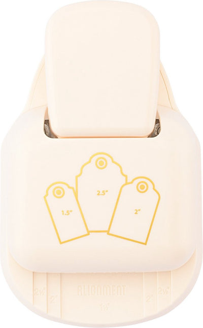 Vaessen creative • 3-in-1 Etikettenstanzer, gewellt