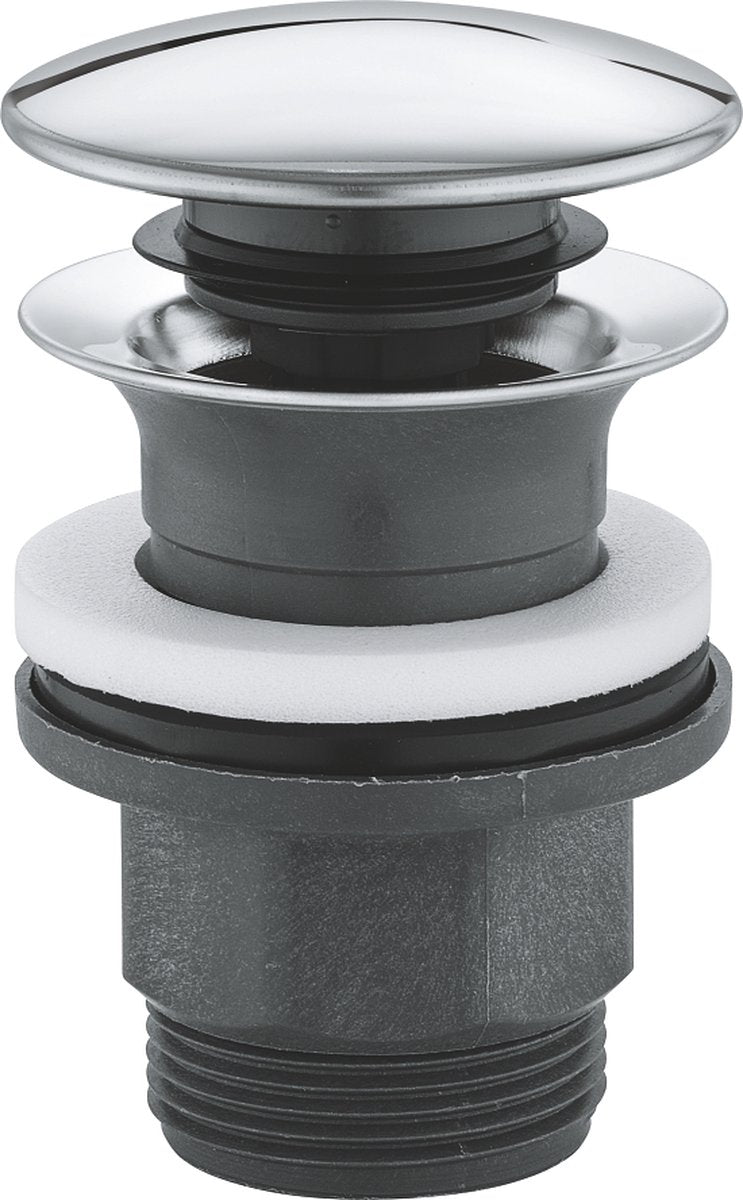 Grohe Ablaufgarnitur mit Push-Open-Stöpsel – Chrom 40869000