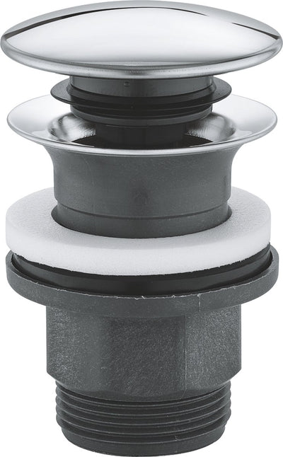 Grohe Ablaufgarnitur mit Push-Open-Stöpsel – Chrom 40869000