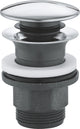 Grohe Ablaufgarnitur mit Push-Open-Stöpsel – Chrom 40869000