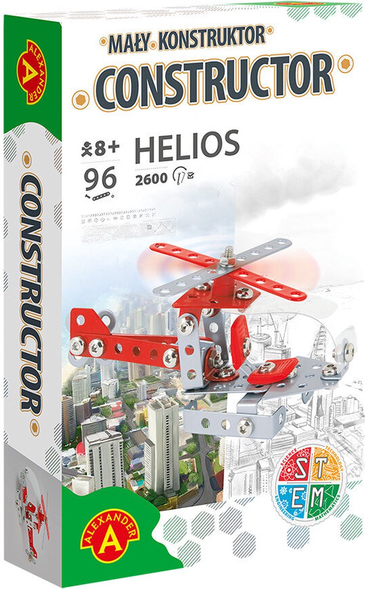 Alexander Toys Konstrukteur - Helios (Helikopter) - 96-tlg