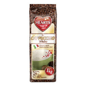 Herzen Cappuccino weiß (10x 1000gr)