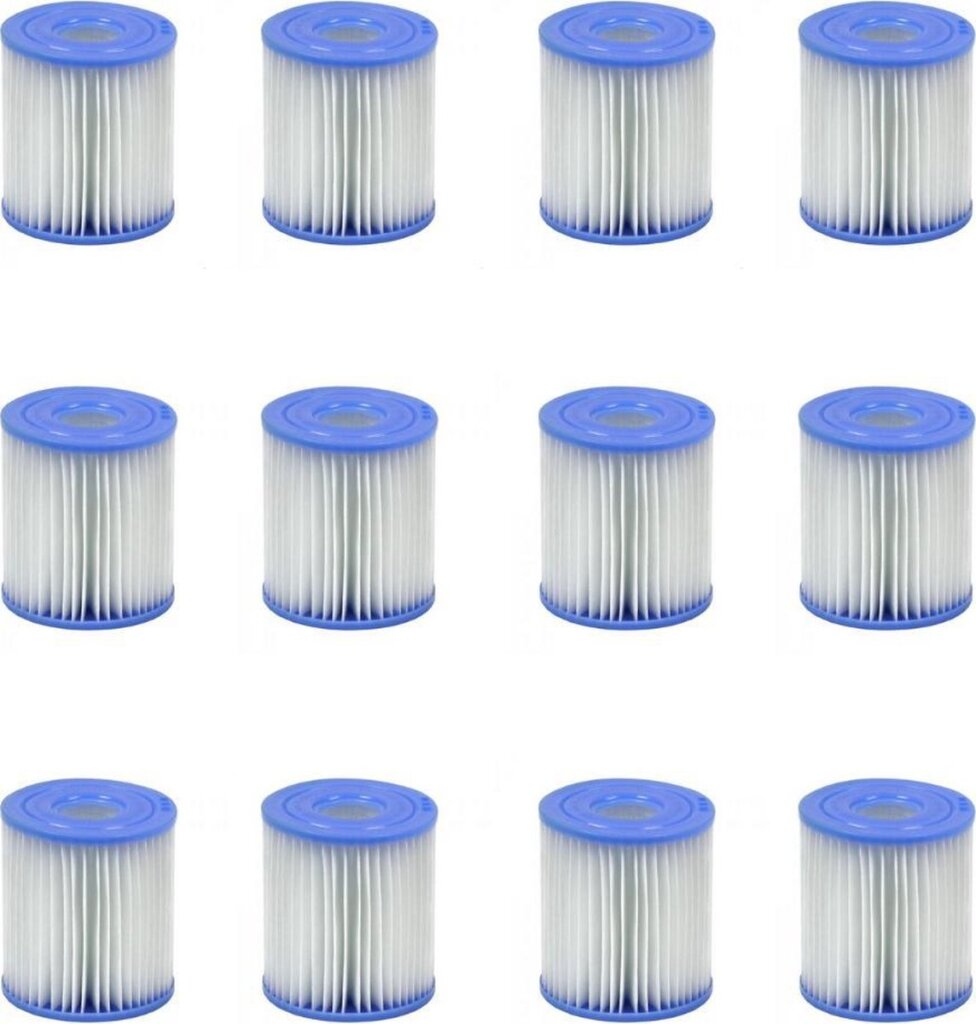 Intex 29007 29008 Filtercartridges H Set von 12 Teilen