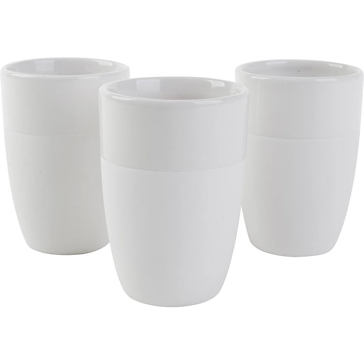 Becher mit mattem äußerem, dumm 10 x 7 cm, 12 Stück 1 Box