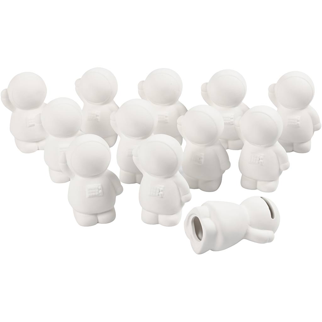 Creativ Company Spardosen, Größe 11x6,5x6 cm, 12 Stück, 1 Box