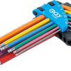 BGS Technic Innensechskantschlüsselsatz extra lang mit Kugelkopf 1,5 - 10 mm 9-tlg.