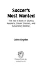 Soccer's Most Wanted™