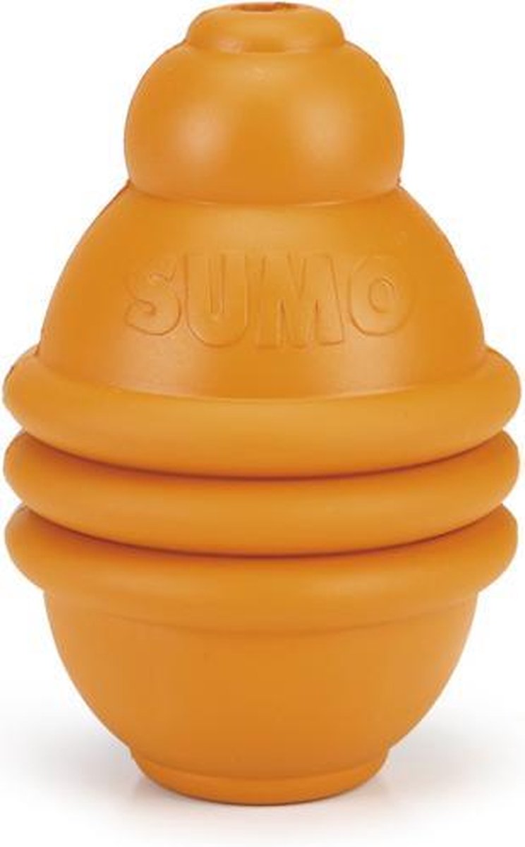 Beeztees Sumo Play – Hundespielzeug – Gummi – Orange – L