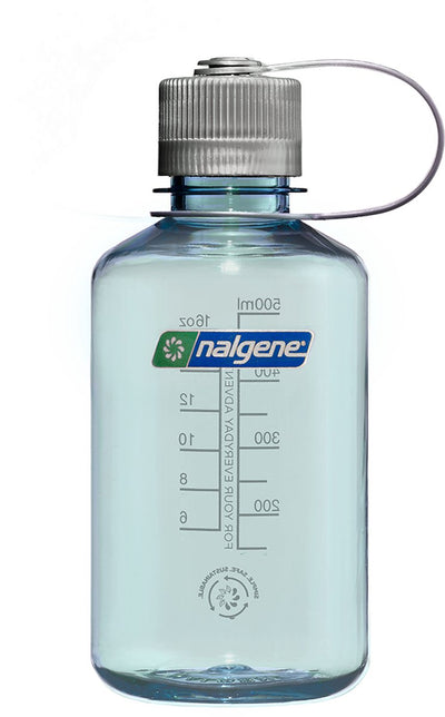 Nalgene – schmale Öffnung – Trinkflasche – Wasserflasche – auslaufsicher – 500 ml – BPA-frei – nachhaltig – Meeresschaum