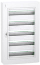 Schneider Electric Prisma-Set leerer Sicherungskasten 5-reihig 120 Module mit transparenter Tür (LVSXM524)