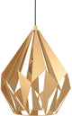 Eglo Carlton Hängelampe – E27 – ø 38,5 cm – Gold