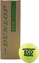 Dunlop – Eco Padel – Padelbälle – 3 Box – Gelb