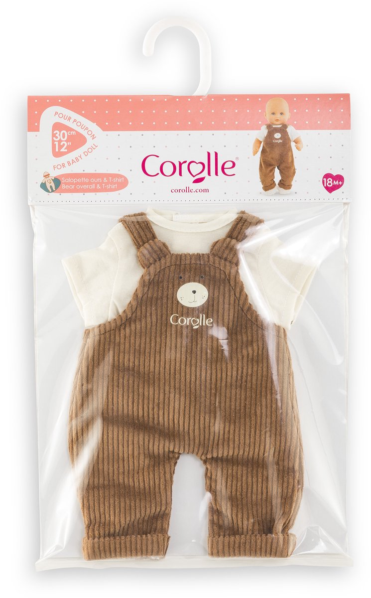 Corolle-Overall mit T-Shirt kleiner Entdecker – 30 cm