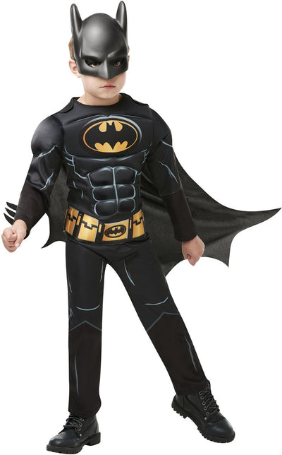 Rubies Rubies Batman-Kostüm für Jungen, Schwarz, Größe 128