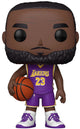 Funko-Pop! - NBA: Lakers - 25 cm LeBron James (lila Trikot) (52359)
