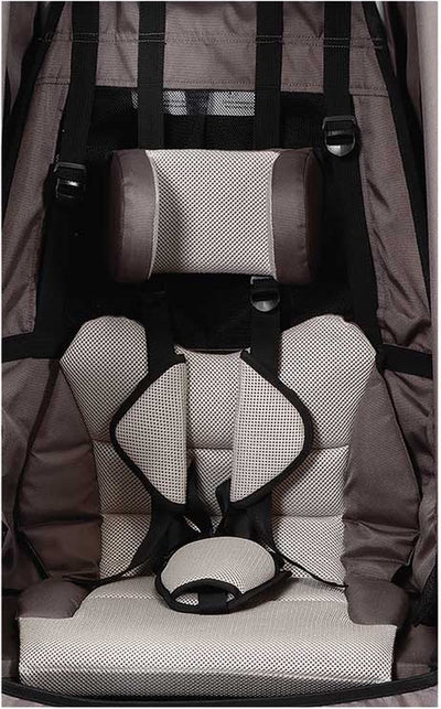 XLC BSX125 Monos – Sitz mit Gurt – Grau