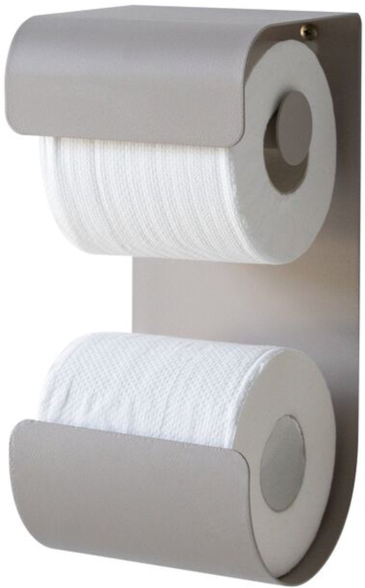 Sealskin - Brix Toilettenpapierhalter - Toilettenpapierhalter doppelt - Greige
