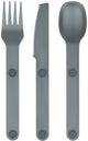 Bo-Camp Besteckset - Aluminium - 3-teilig