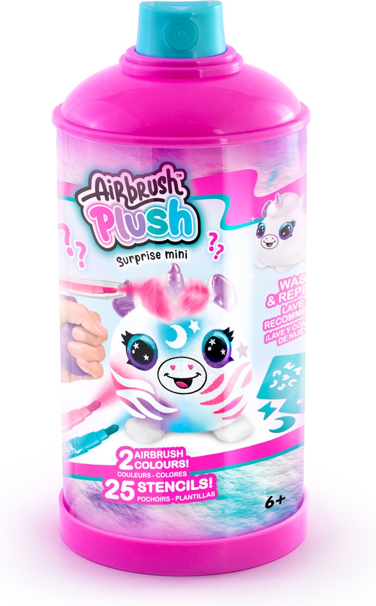 Canal Toys Mini-Airbrush-Plüsch, 1 Packung