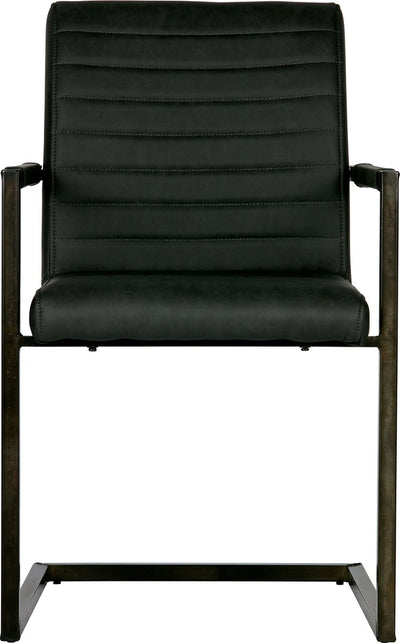 Woood Bas Esszimmerstuhl – PU – Anthrazit – 87 x 54 x 62