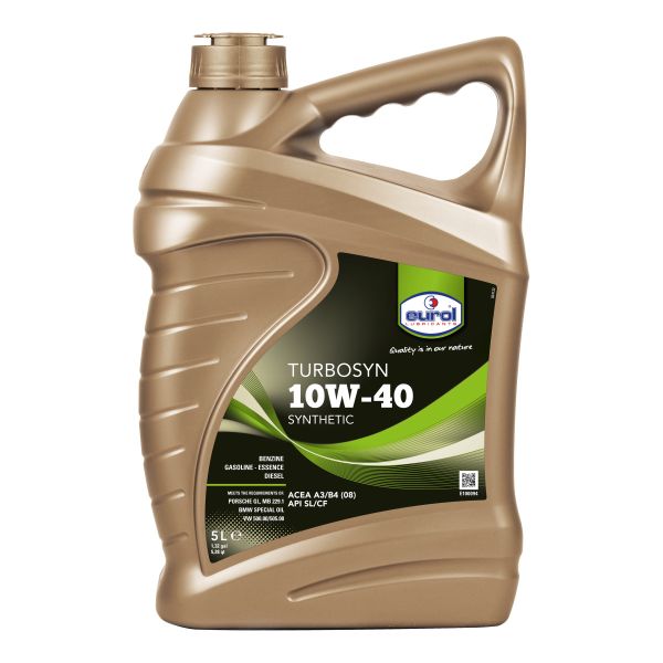 Eurol Oil 10W-40 Turbosyn 5-Liter