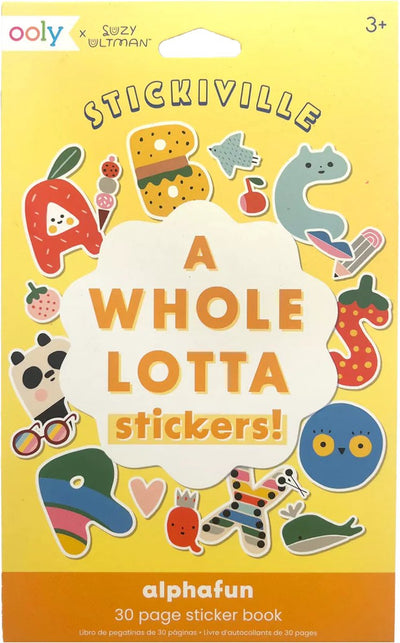 Ooly – stickiville – jede Menge Sticker! - Alphabet