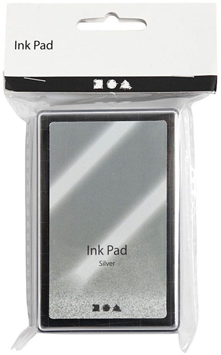 Creativ Company Stamp Ink Silber, 9x6 cm