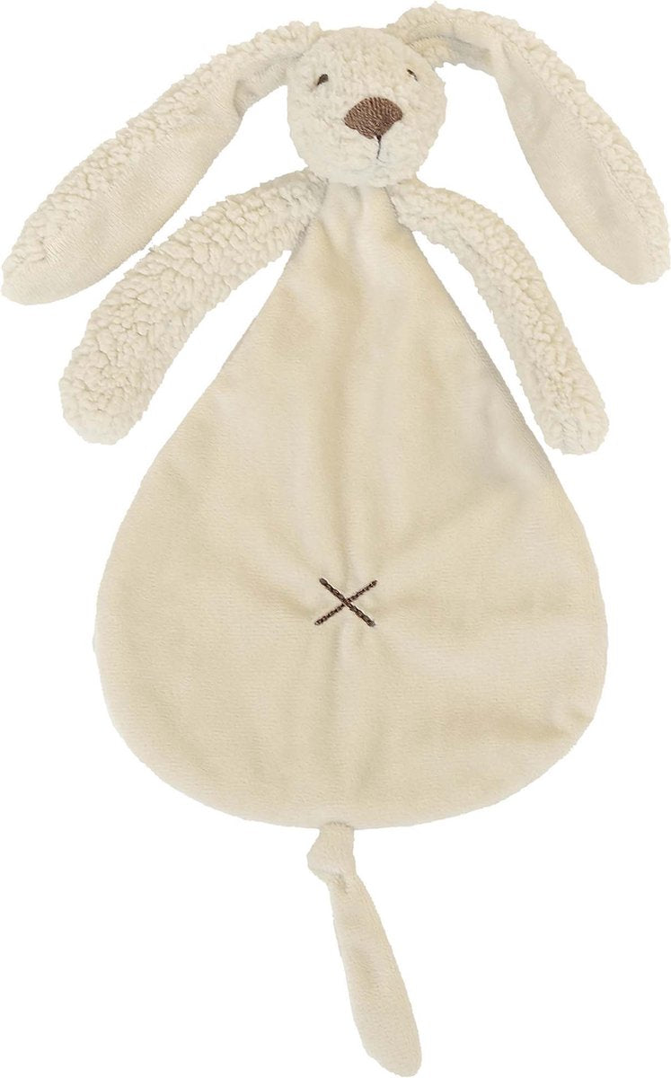 Happy Horse recyceltes Kaninchen-Richie-Kuscheltuch – Beige – Babygeschenk