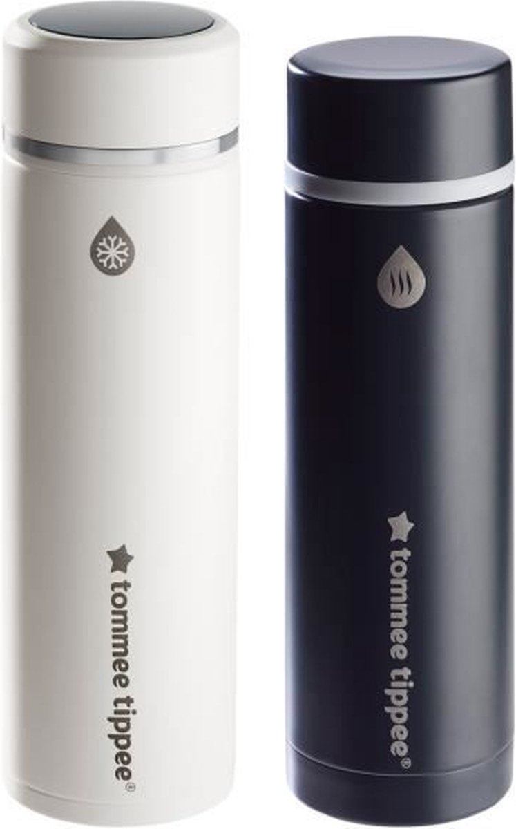 Tommee Tippee Goprep Babyflaschen-Vorbereitungsset, 2 Minuten, Thermoskühler, Temperatur auf LED-Bildschirm